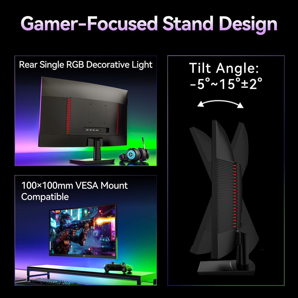 27" Curved QHD 240Hz Fast-VA 1ms Gaming Monitor L682518