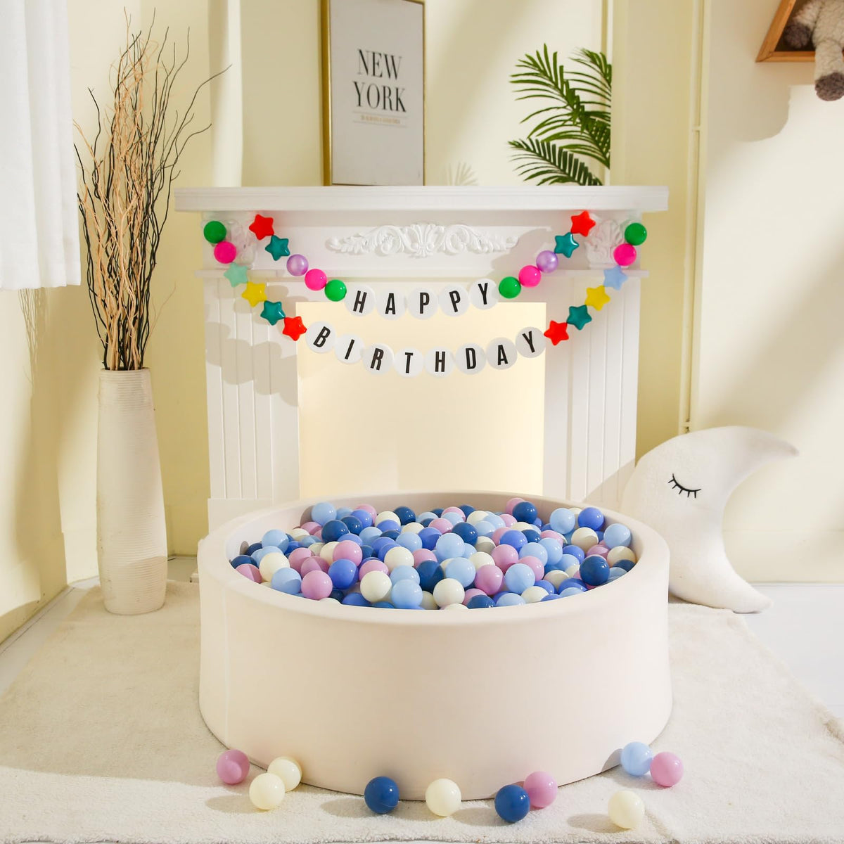 Cream Ball Pit Balls 100 Balls 2.2 Inch F32410