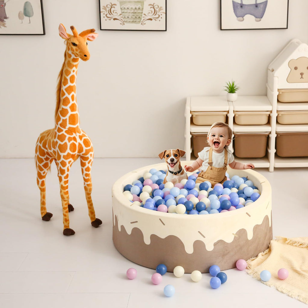 Cream Ball Pit Balls 100 Balls 2.2 Inch F32410