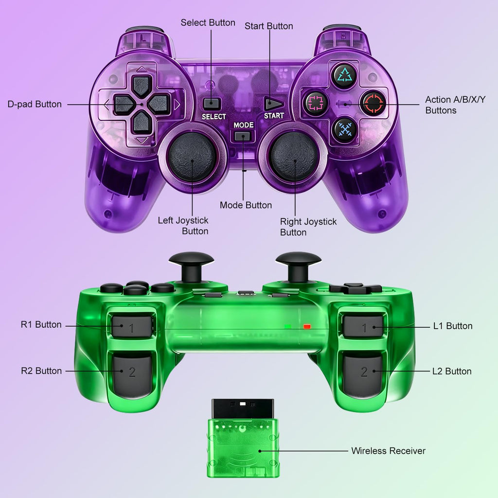 2 Packs Wireless Controller O2284