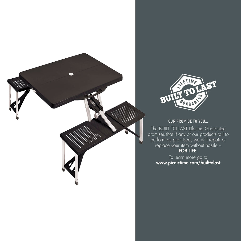 Portable Folding Picnic Table with Seats for 4 Z852