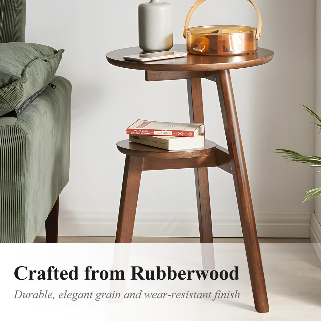 2-Tier Round Side Table J70322