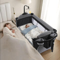 Baby Bedside Crib, Pack and Play, Portable Playard S59512