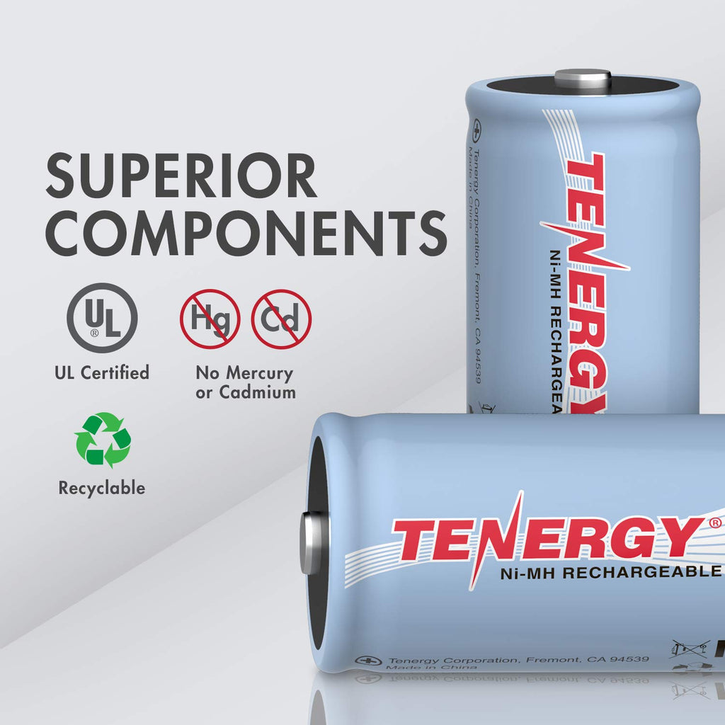 D Size 10000mAh NiMH Rechargeable Battery C6812