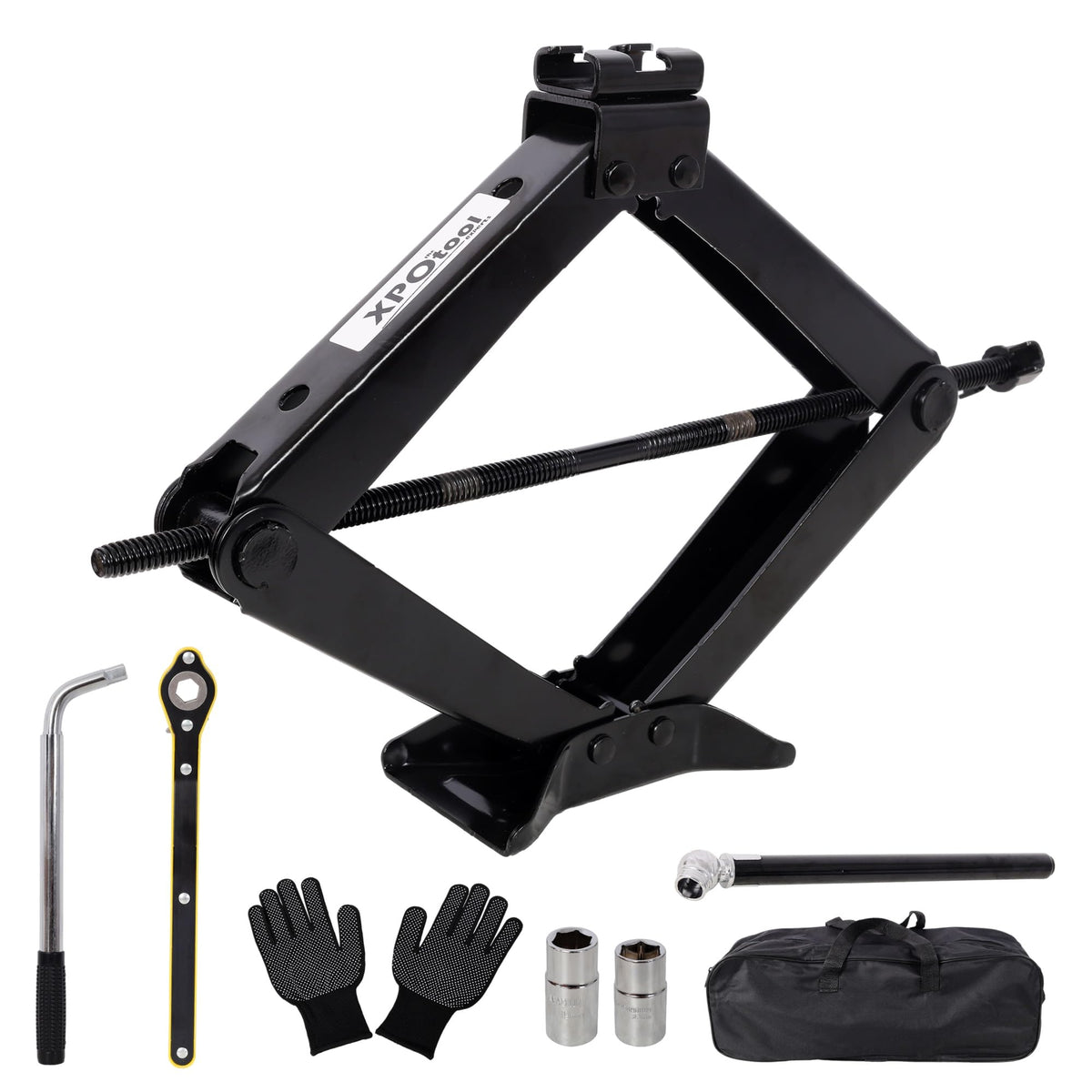 3 Ton Scissor Car Jack Kit with Wrench T511