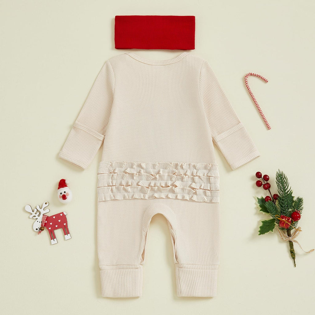 Newborn Pumpkin Ghost Jumpsuit I714