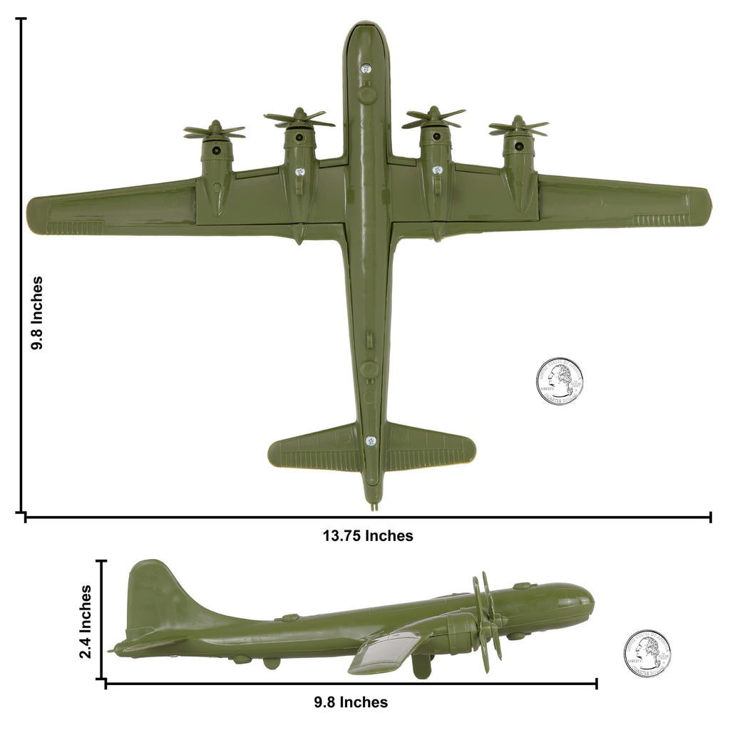 OD Green Plastic Bomber Plane V652