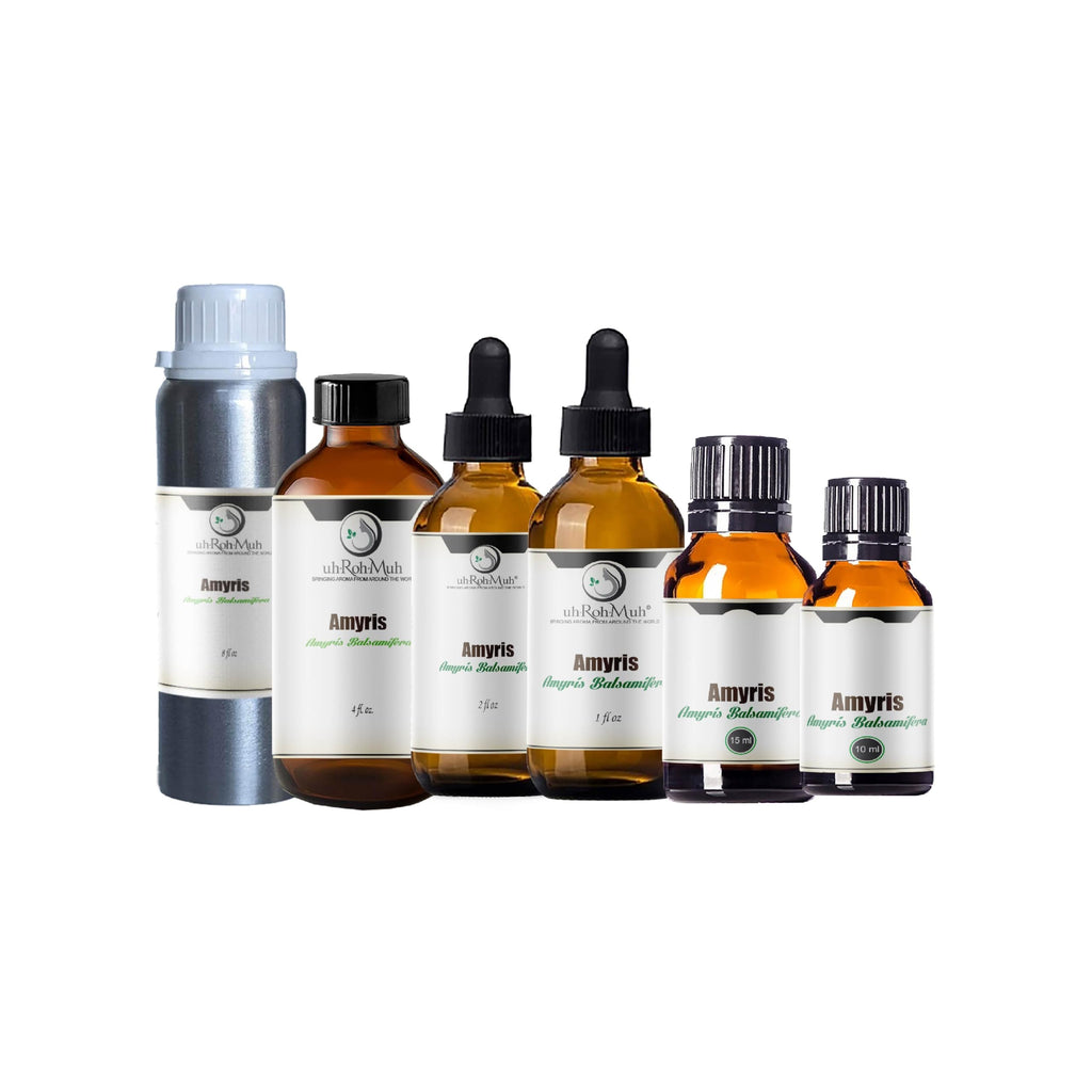 100% Natural Steam-Distilled Amyris Balsamifera Essential Oil 4 fl oz G334
