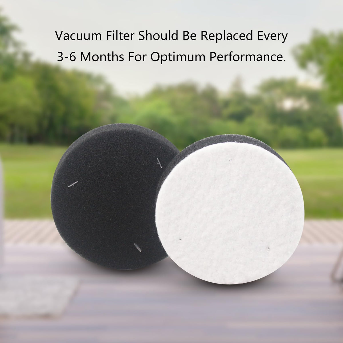 Replacement Filter for Eureka Airspeed Compact Bagless Upright Vacuum, 2 Pack Q566