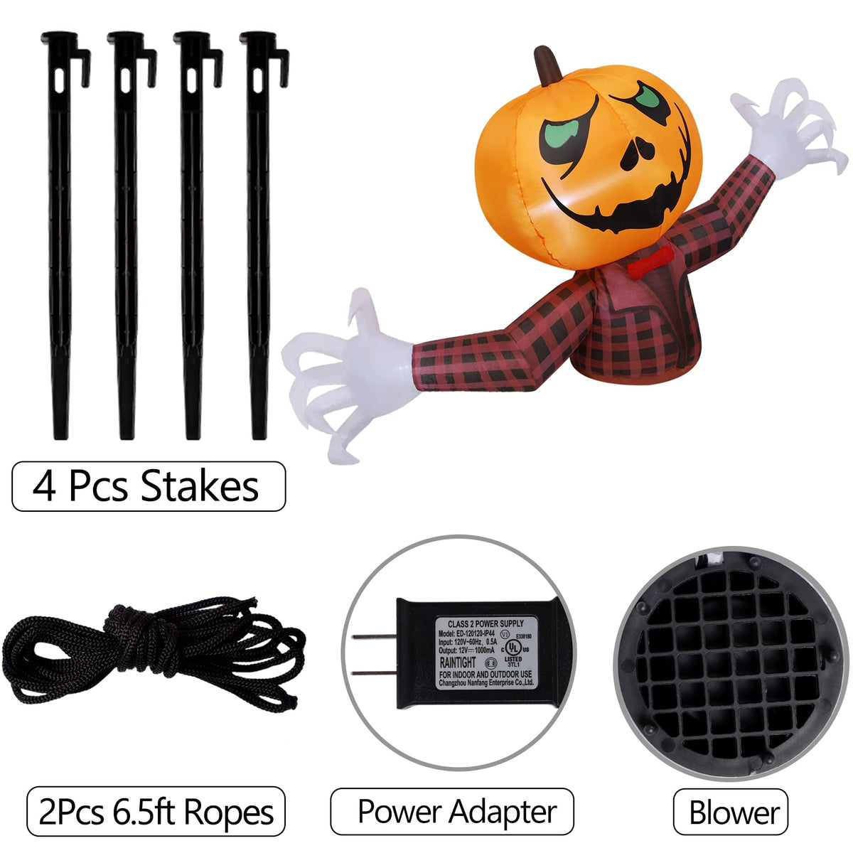 7FT Halloween Inflatable Outdoor Decorations C5332
