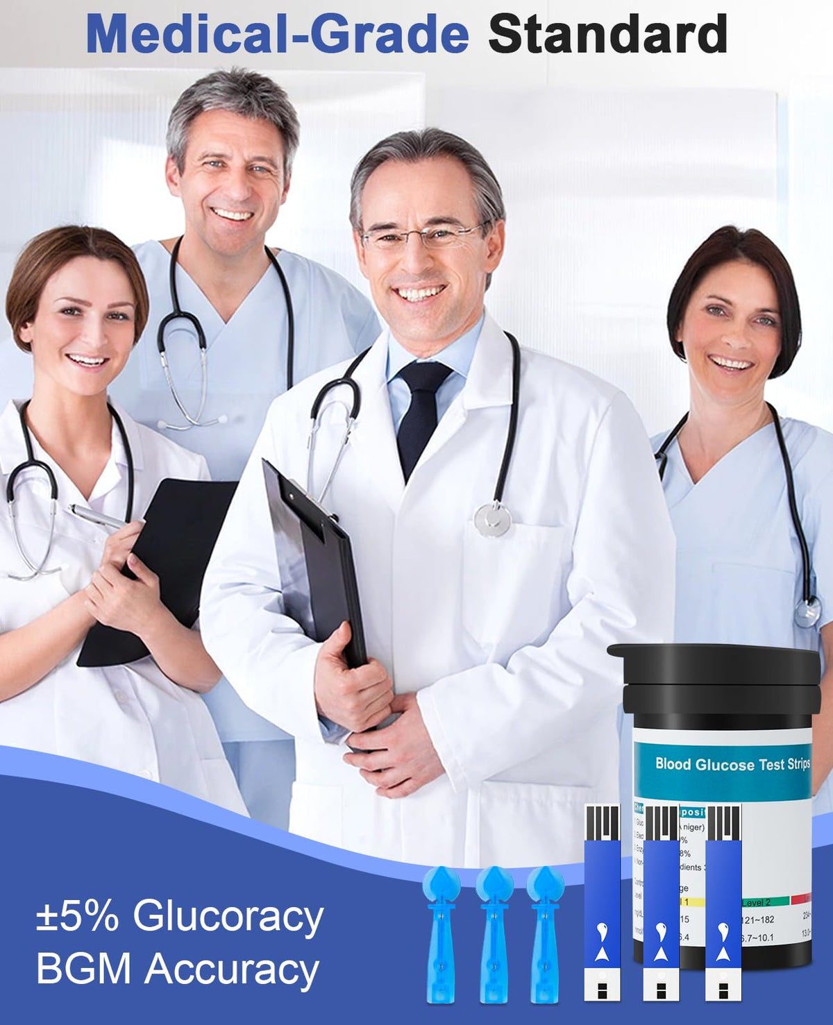 Blood Glucose Test Strips, 50 Count T79467