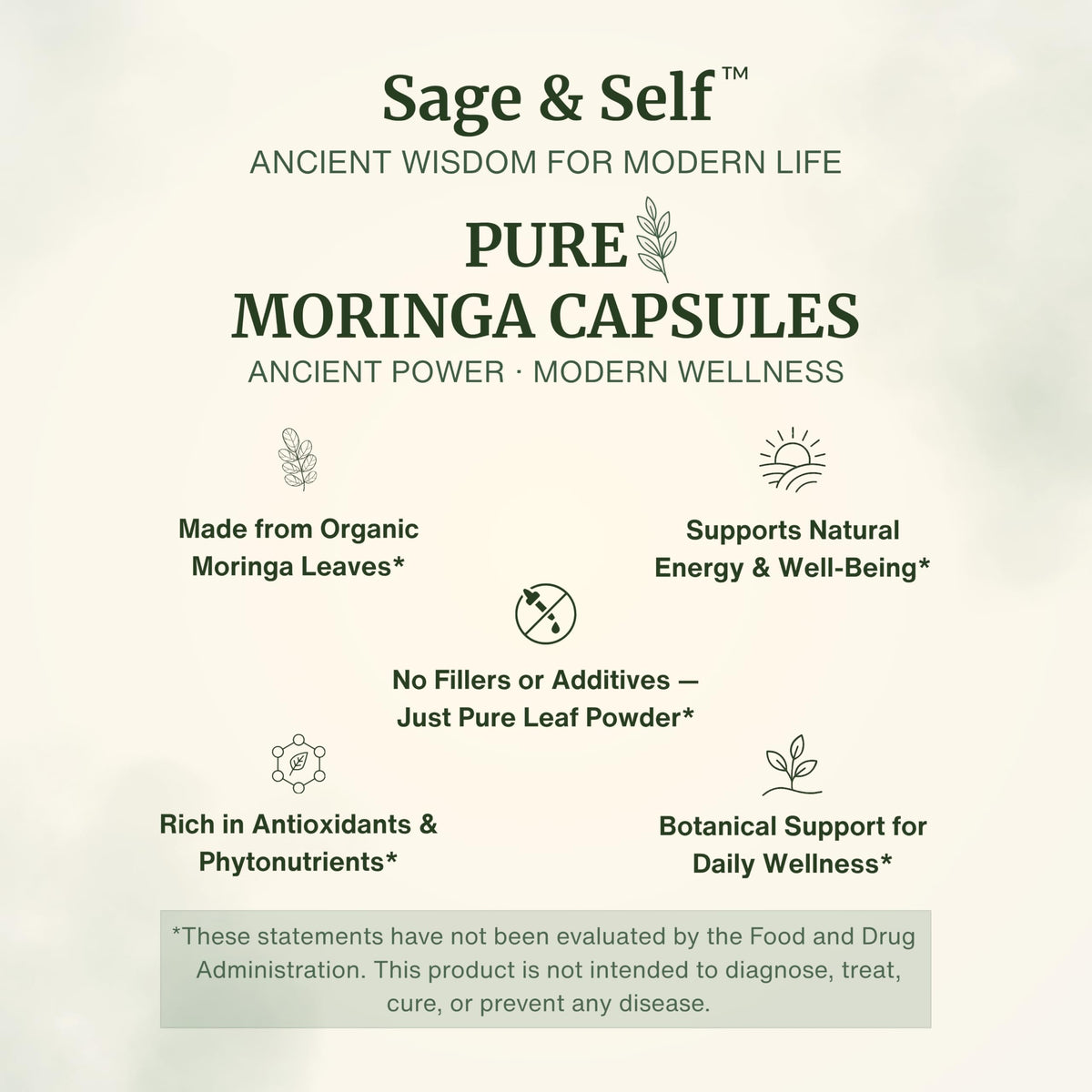 Moringa Capsules 60 Capsules O10156
