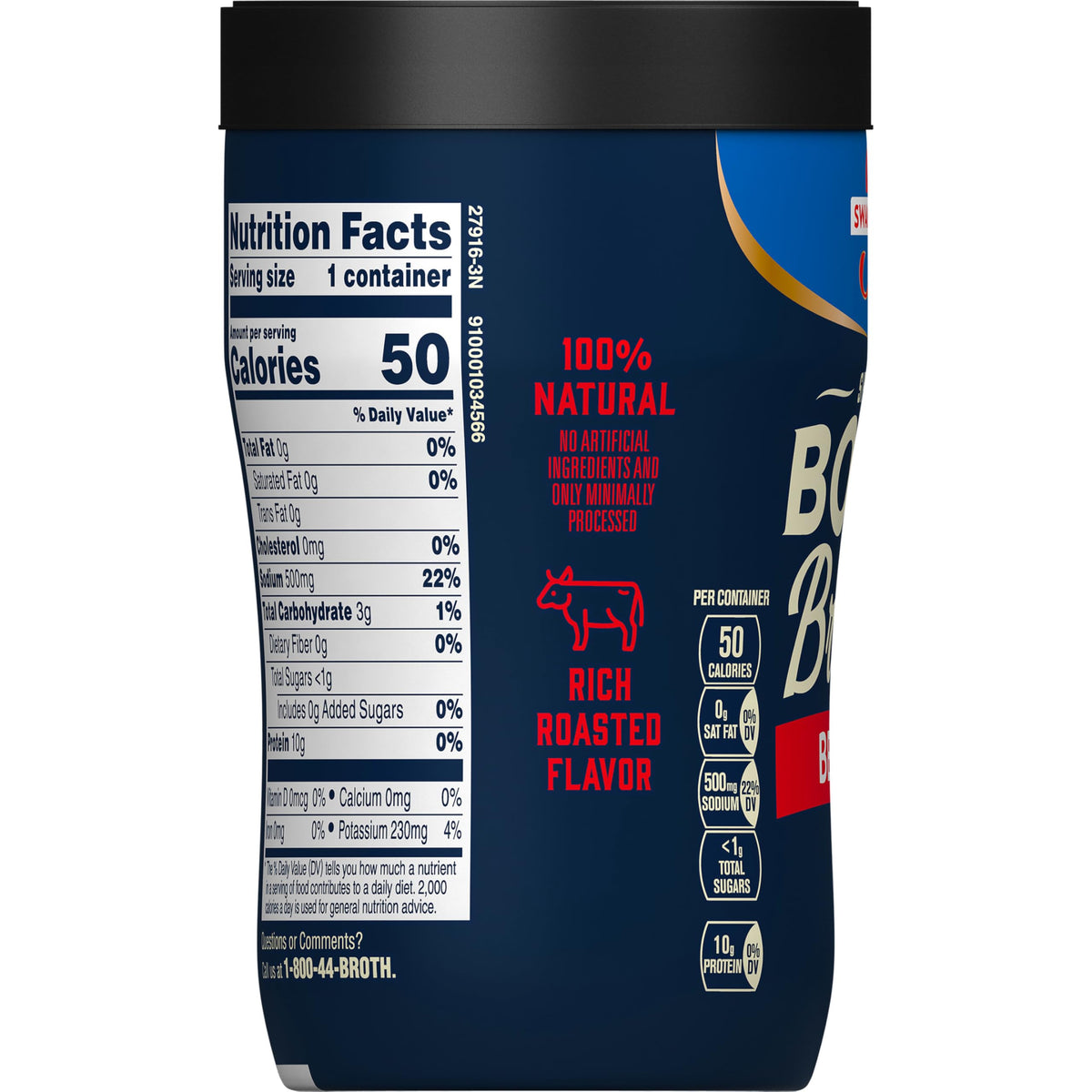 Beef Bone Broth 10.75 OZ Cup D470