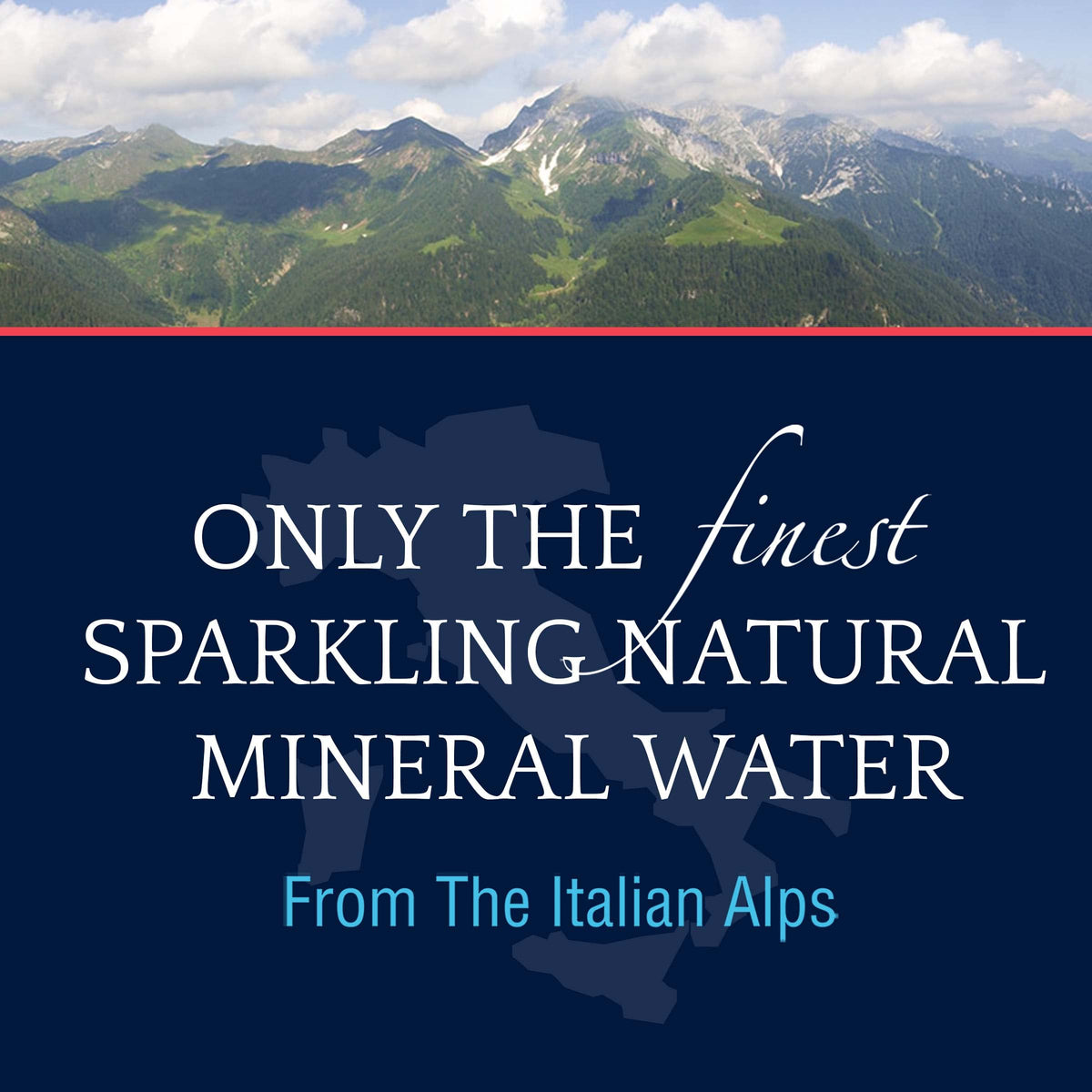 Sparkling Natural Mineral Water 750ml Glass Bottle M443884