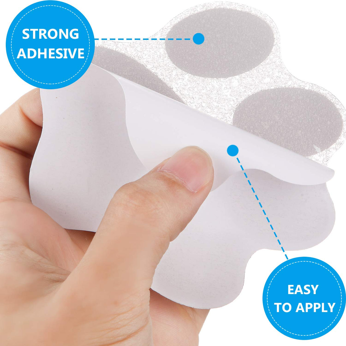 20 Pcs Non Slip Bathtub Sticker Q6283