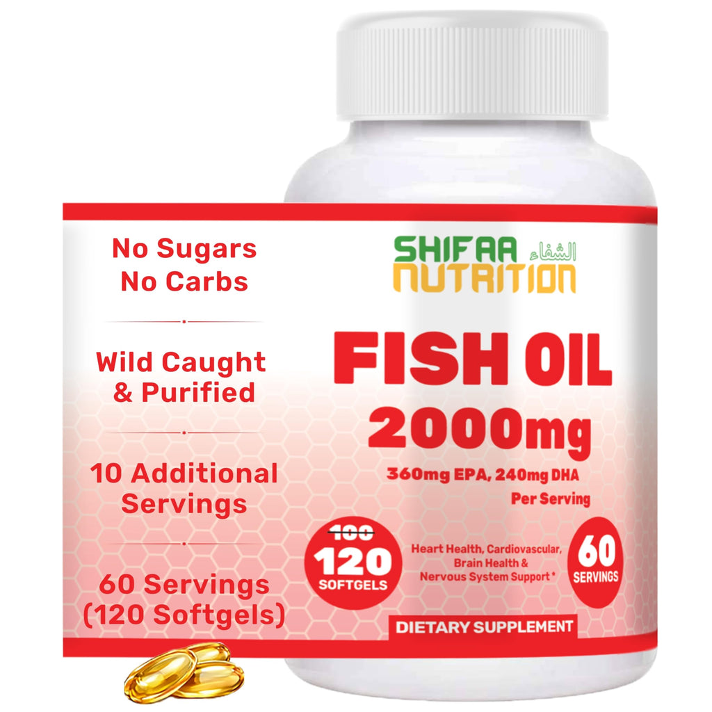 Omega 3 Fish Oil 2000mg 120 Softgels A465