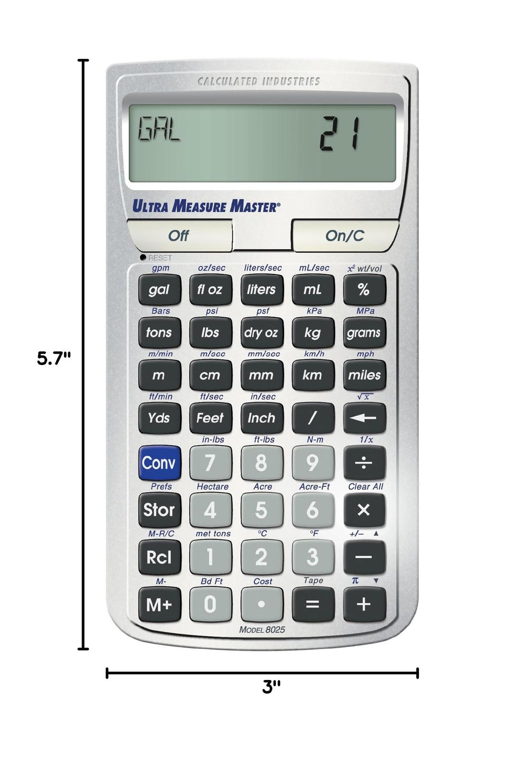 Conversion Calculator V17065