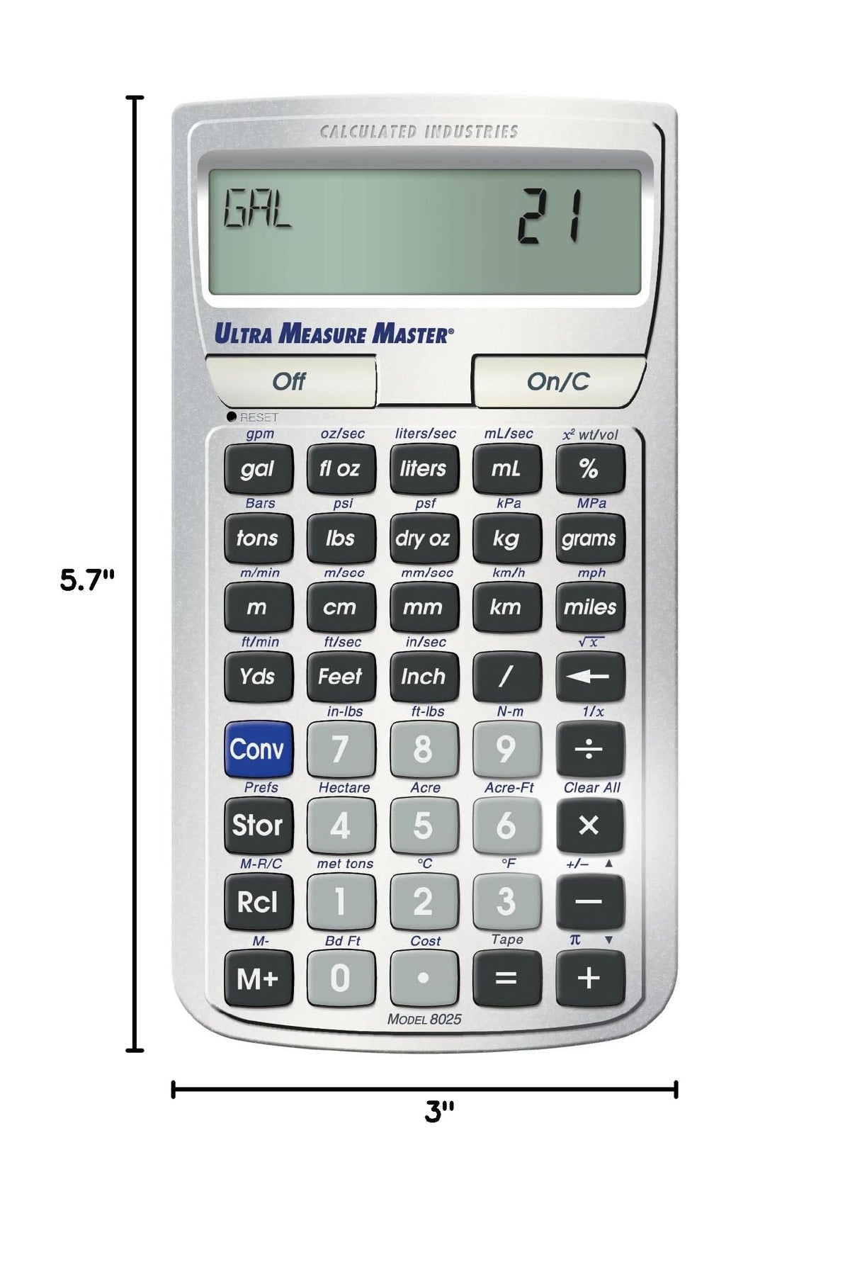 Conversion Calculator V17065