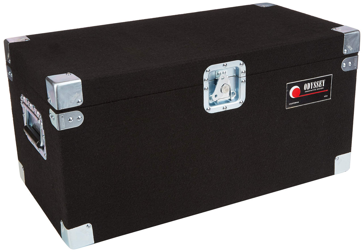 Carpeted LP Case with Recessed Hardware W809