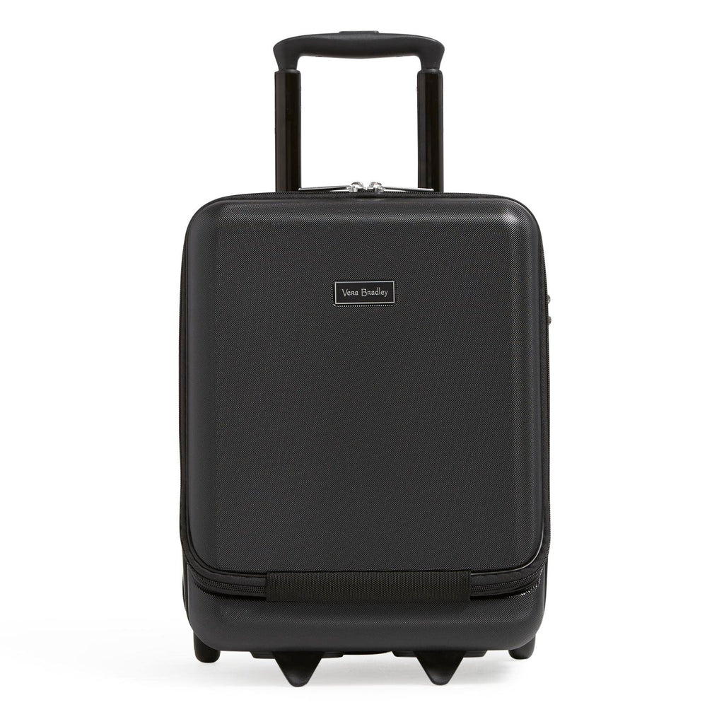 Black Hardside Underseat Rolling Suitcase G3884