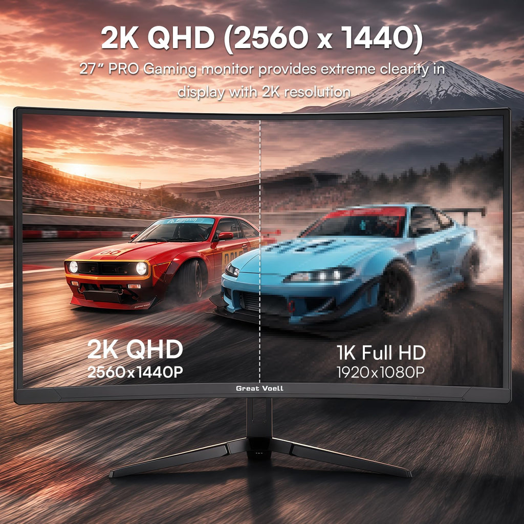 27 Inch 240Hz Curved Gaming Monitor 2K QHD N566235