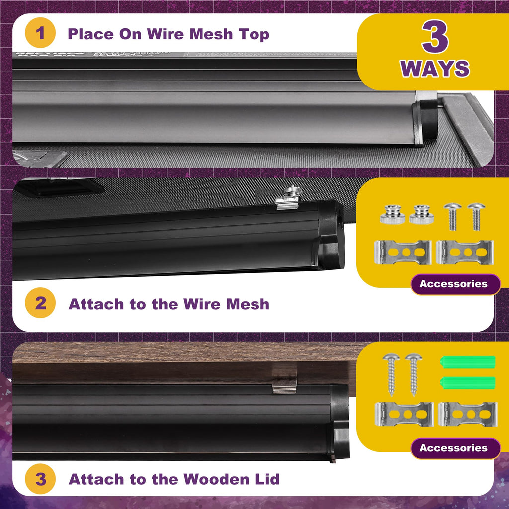 39W T5 HO UVB Fluorescent Reptile Light Combo Kit D7406