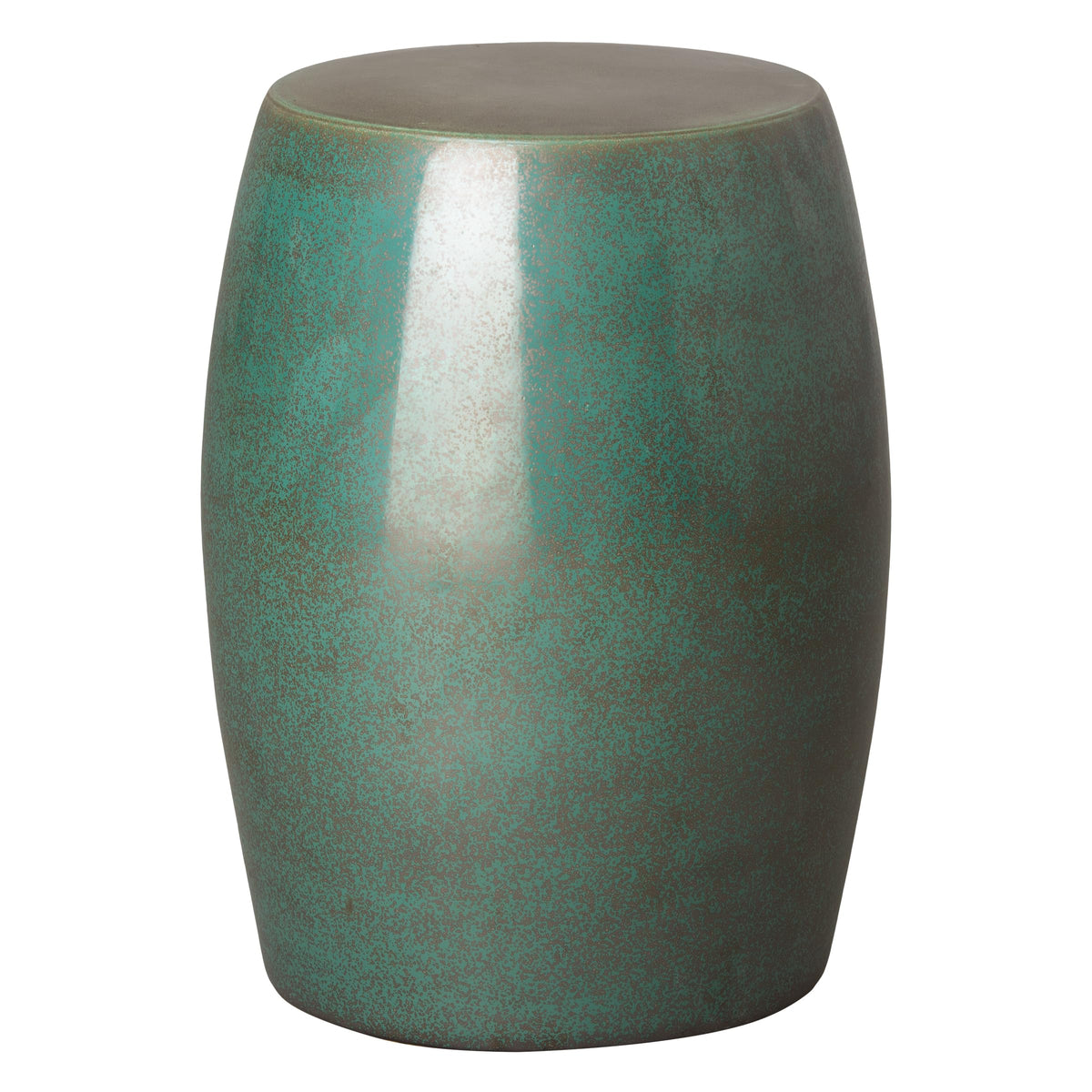 19 in. Round Ceramic Garden Stool O6215