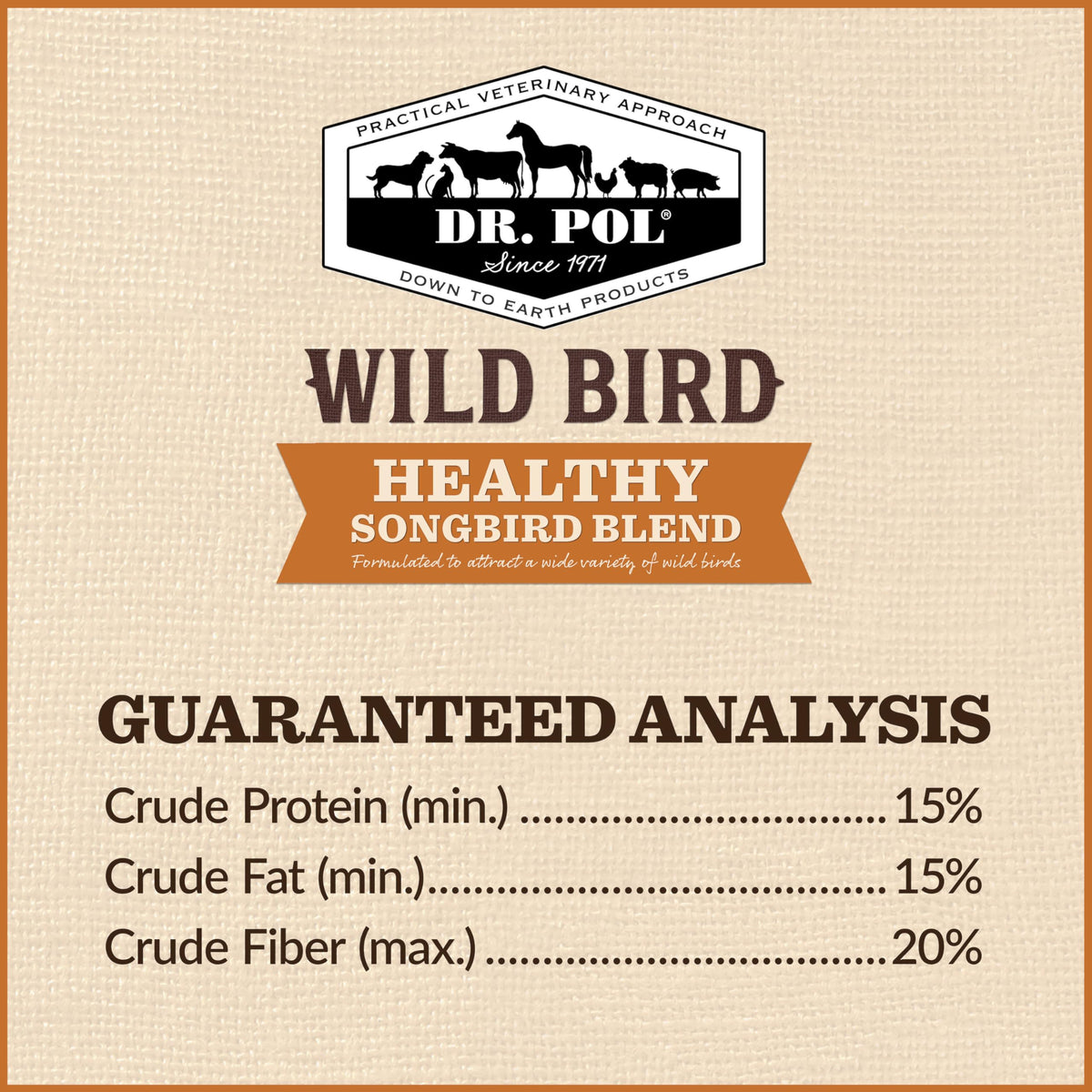 20 LB Wild Bird Seed J89245