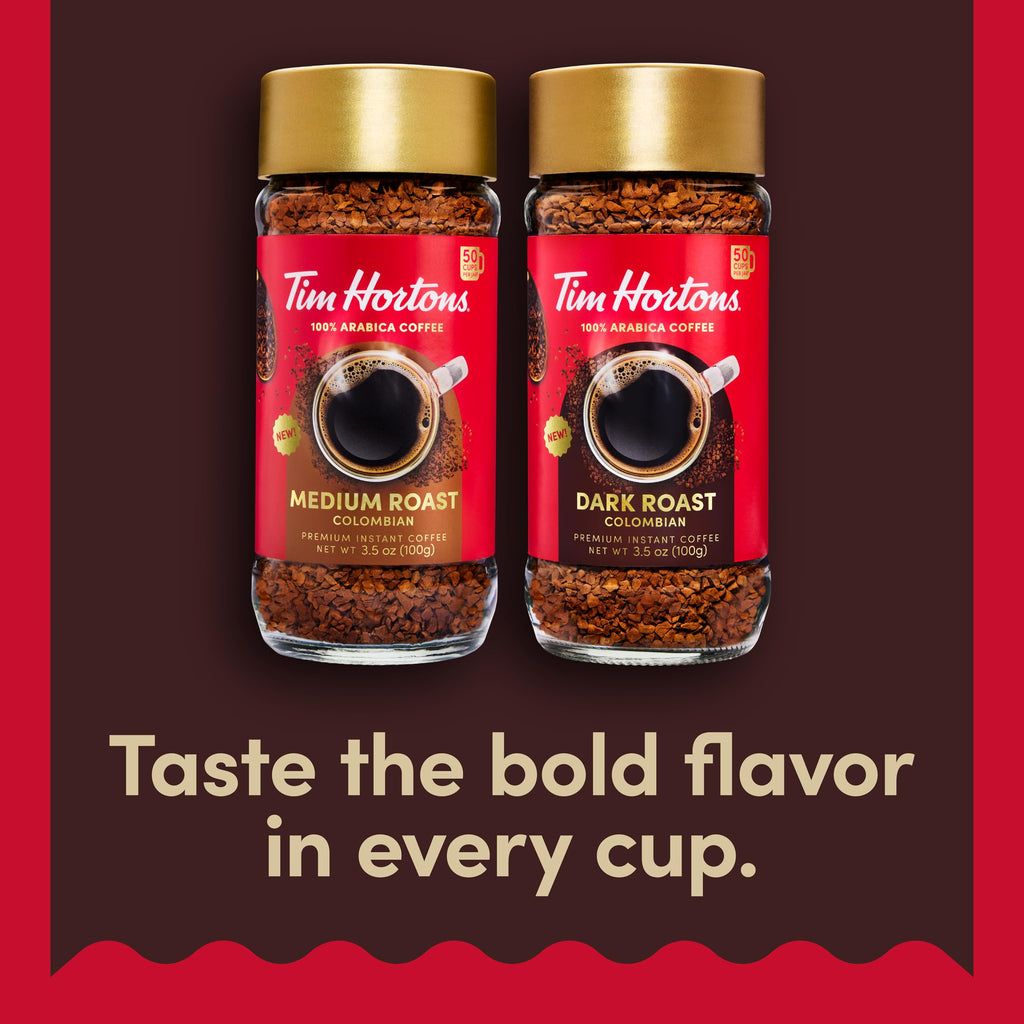 Dark Roast Instant Coffee 3.5oz Jar U4445