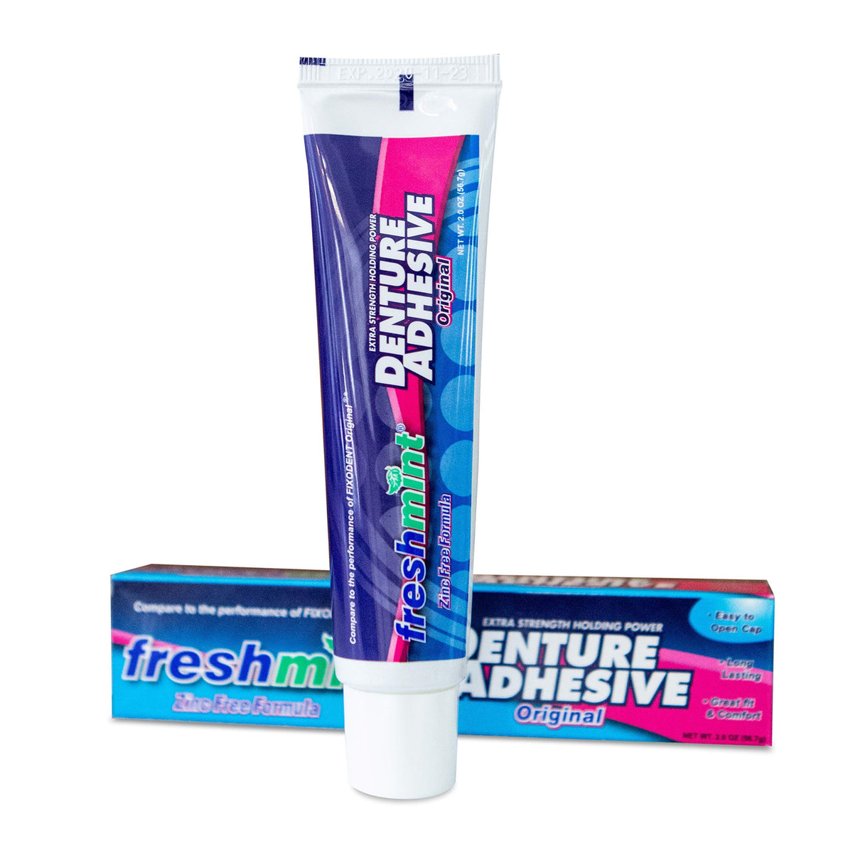 2 oz Zinc Free Denture Adhesive B7601