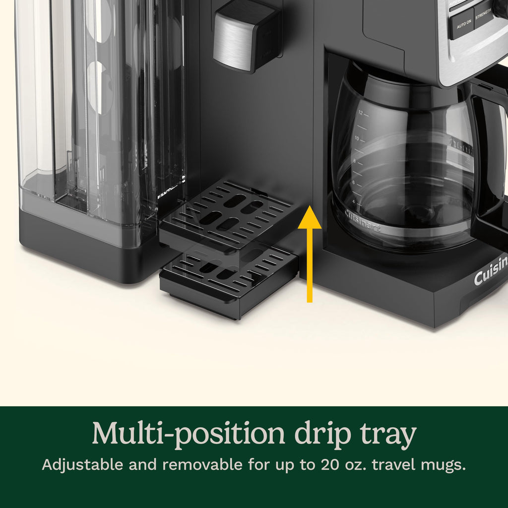 3-in-1 12 Cup Programmable Coffee Maker D72240