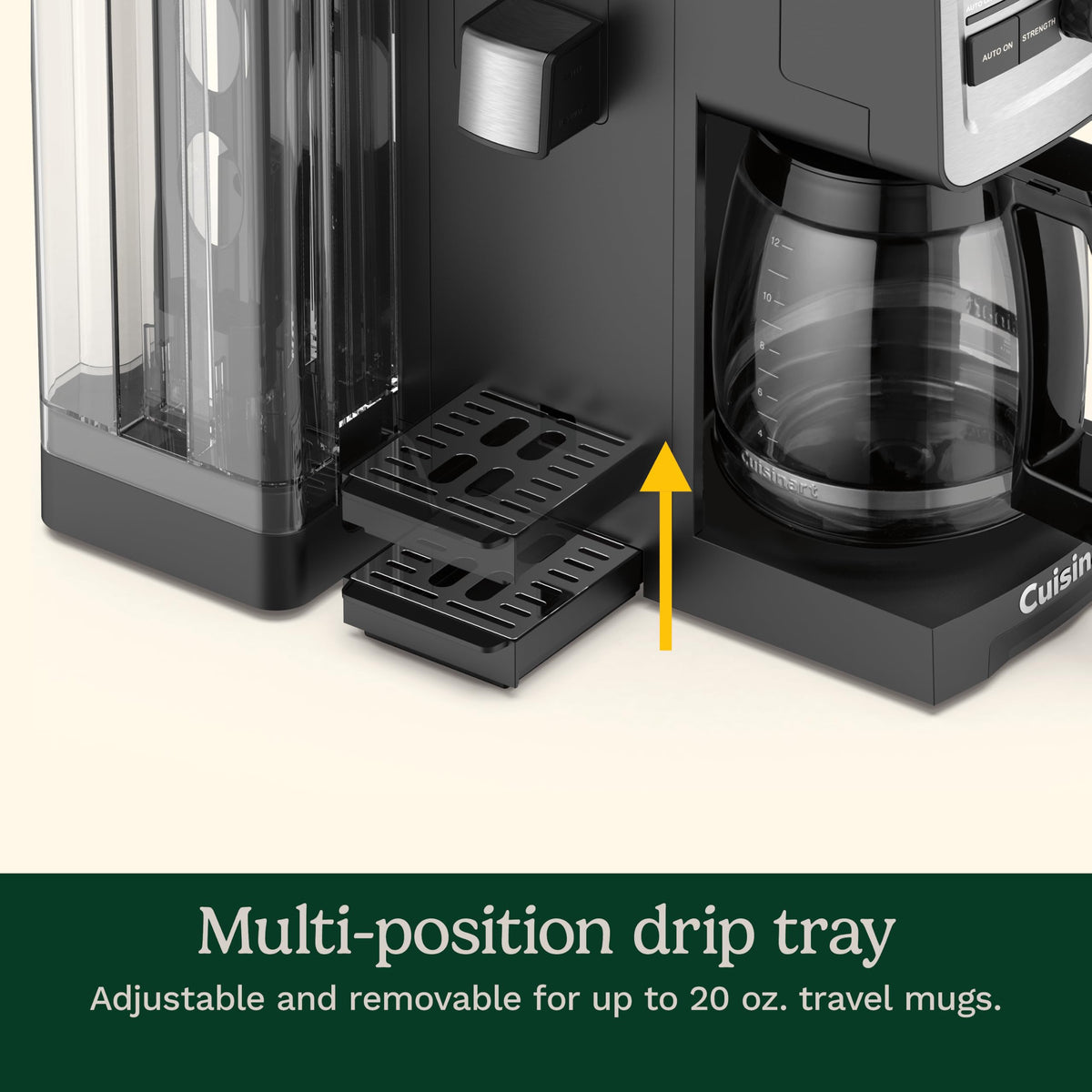 3-in-1 12 Cup Programmable Coffee Maker D72240