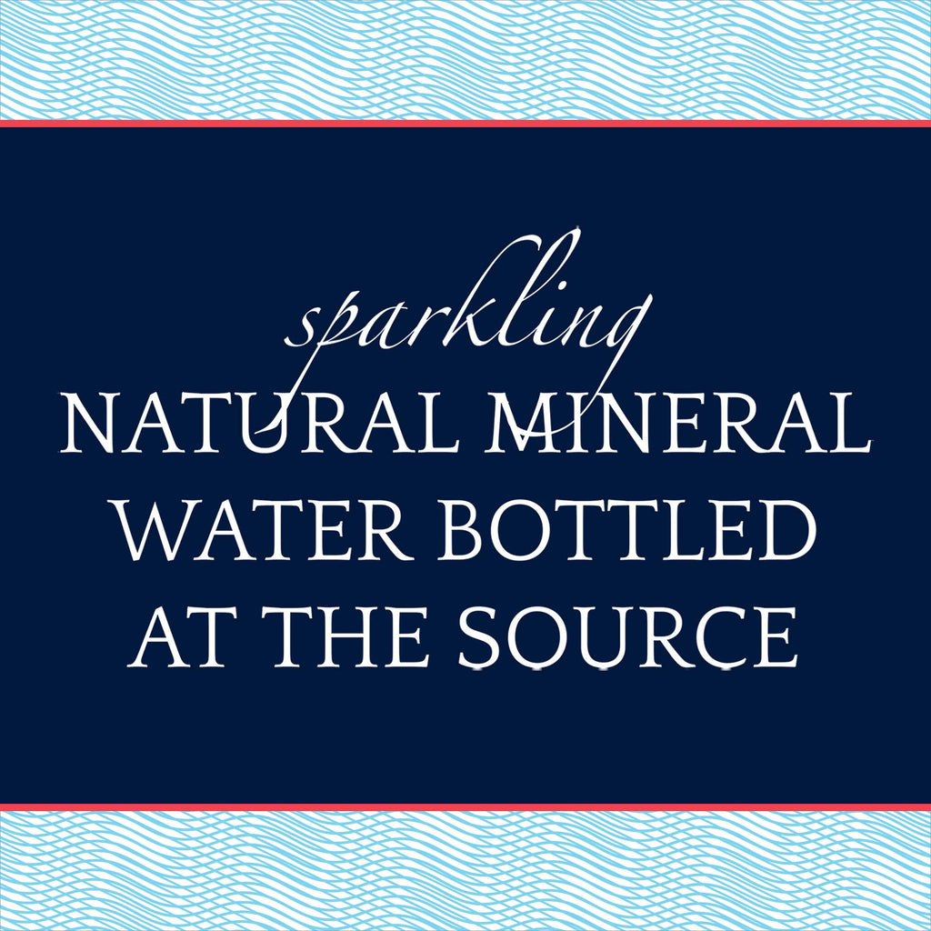 Sparkling Natural Mineral Water 750ml Glass Bottle M443884