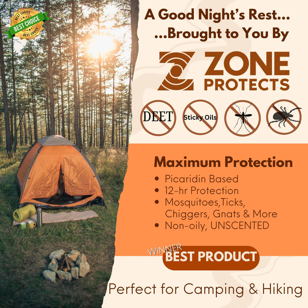 Picaridin Insect Repellent Refill, 32oz, 12-Hour DEET-Free Unscented Spray K80714
