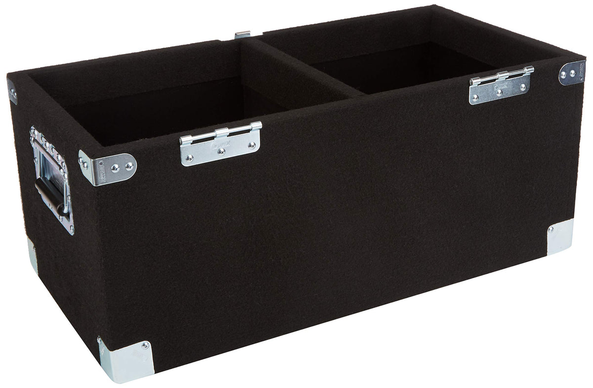 Carpeted LP Case with Recessed Hardware W809