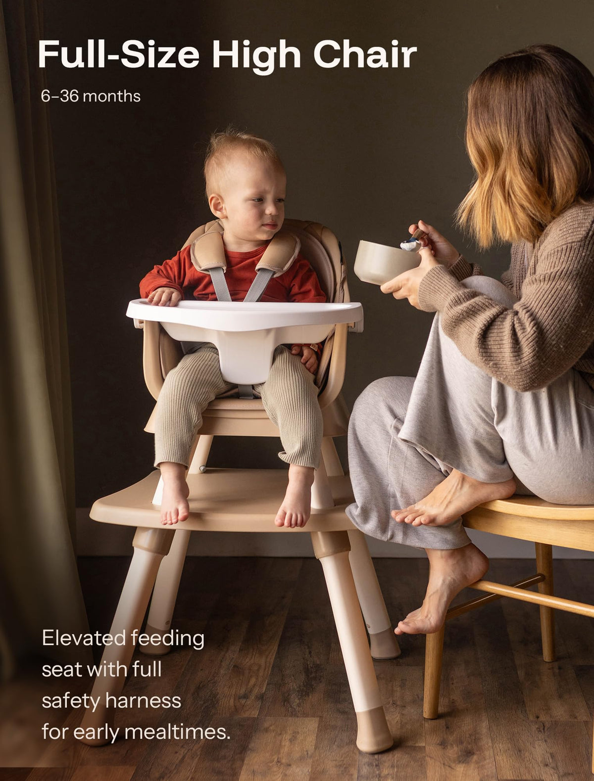 8-in-1 Convertible Baby High Chair O509