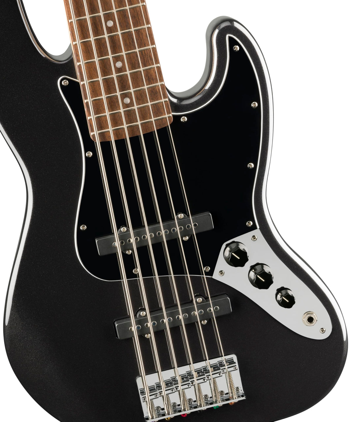 Black Metallic 6-String Bass Guitar F4905