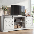 White Grey Wash TV Stand G39802