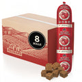 Semi-Moist Rolled Dog Food Beef Recipe 4lb 8 Rolls H481