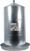 Galvanized 8 Gallon Poultry Waterer D790828