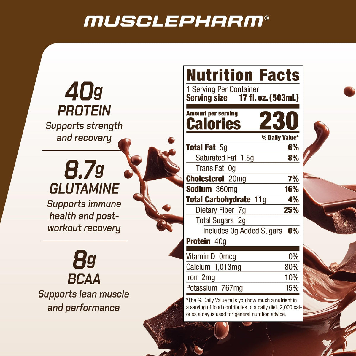 Chocolate Fudge Protein Shake 12 Pack Z82194