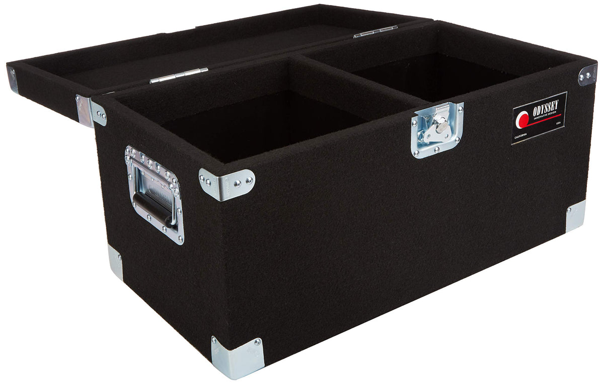 Carpeted LP Case with Recessed Hardware W809