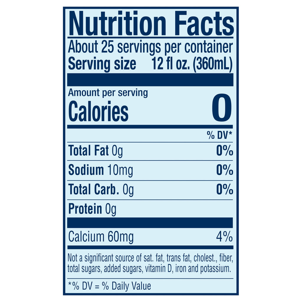 Sparkling Natural Mineral Water 750ml Glass Bottle M443884