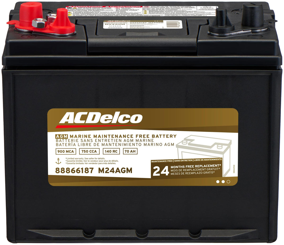 AGM BCI Group 24 Battery Y139929