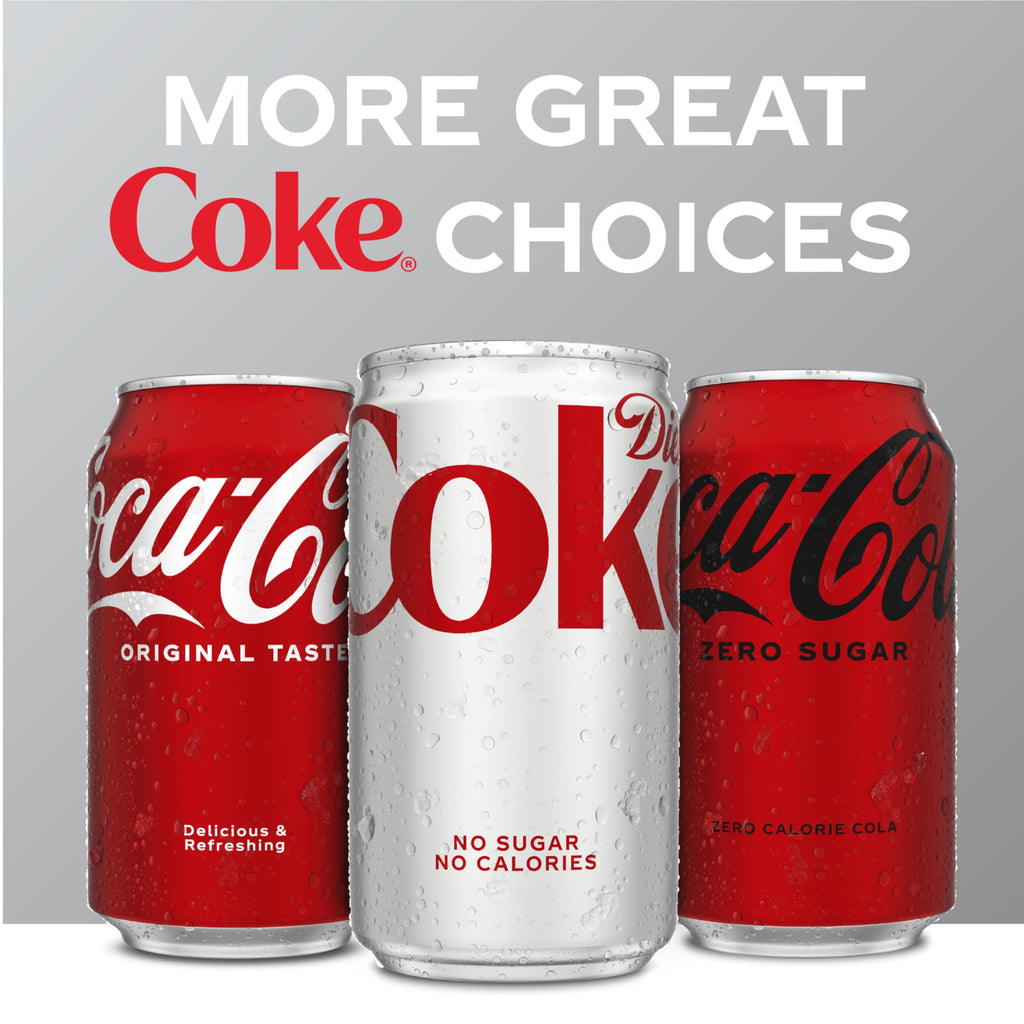 Diet Coke Soda Soft Drink, 12 fl oz, 35 Pack W60496