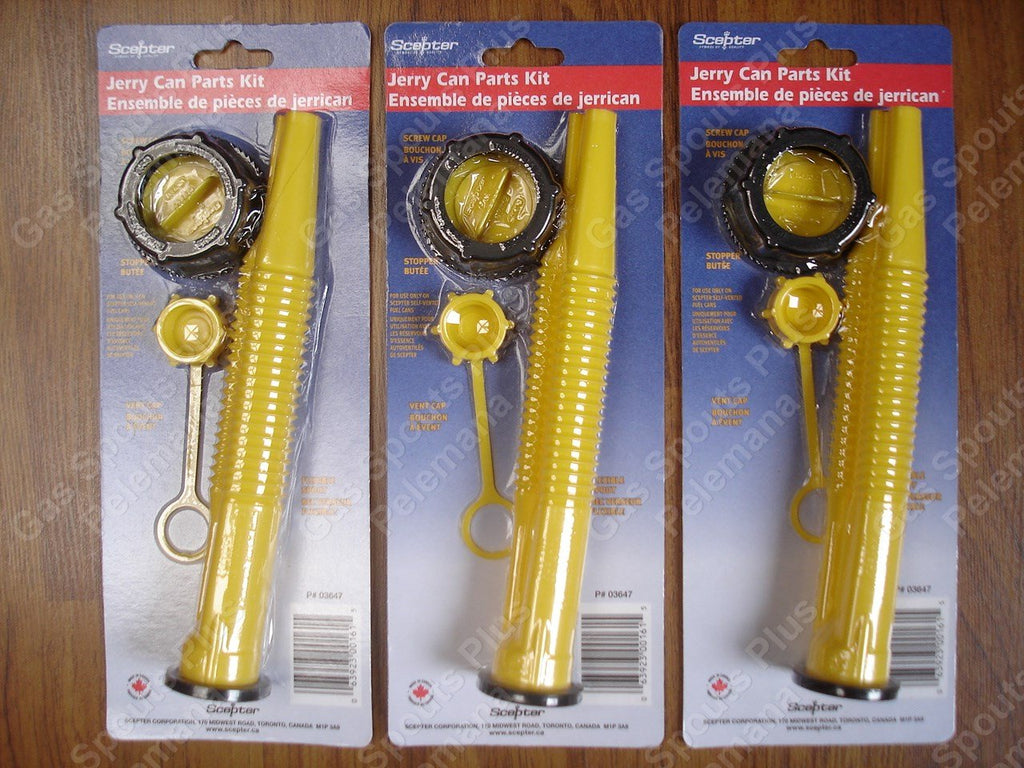 Gas Can Parts 4 Pcs Spout Kits P89944