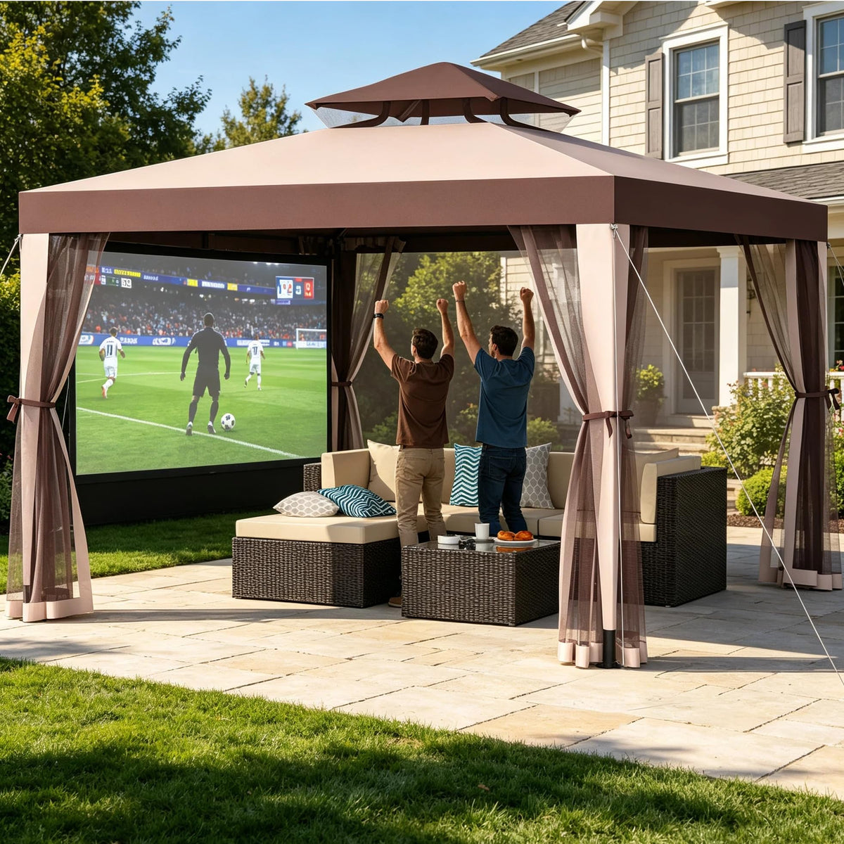 10×10 Outdoor Gazebo Canopy Tent I523830