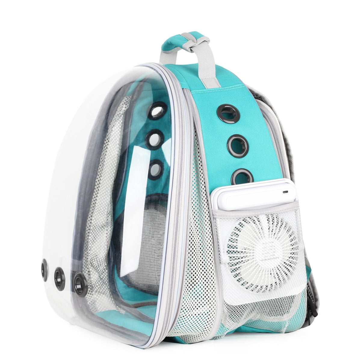 Expandable Cat Backpack with Mini Fan Q5032