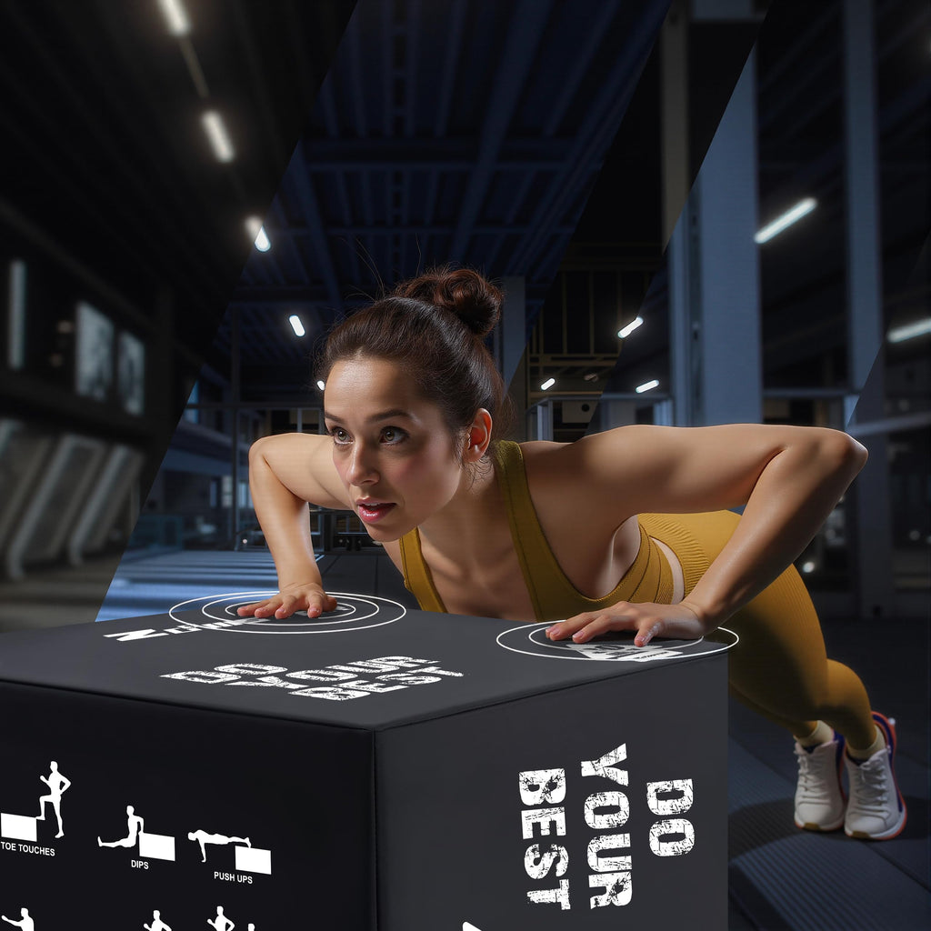 3-in-1 Plyometric Jump Box M606