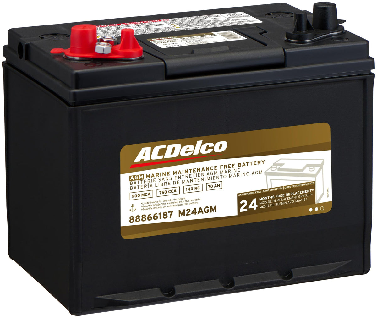 AGM BCI Group 24 Battery Y139929